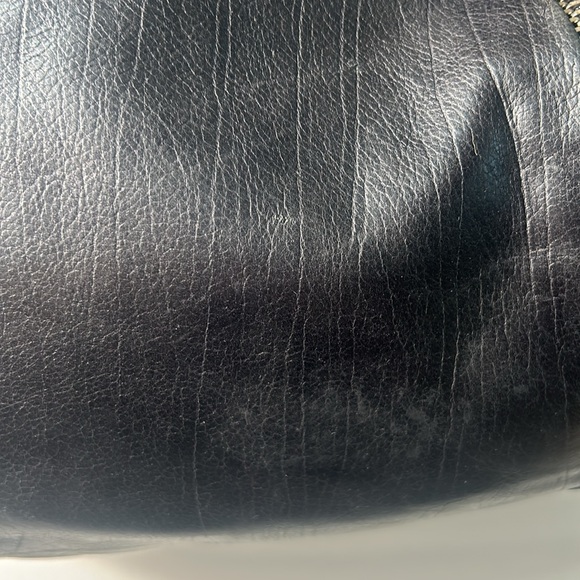 MICHAEL KORS SATCHEL HOBO SHOULDER BAG IN BLACK LEATHER - Picture 7 of 16